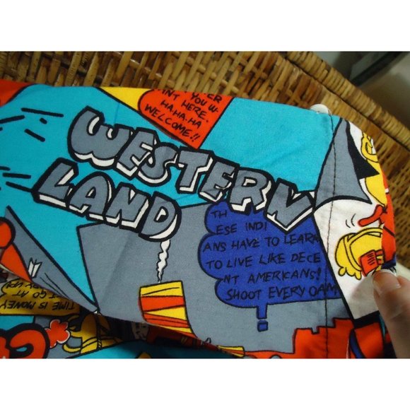 VTG Cartoon WILD Western Land Bright Comic Strip - Picture 2 of 8